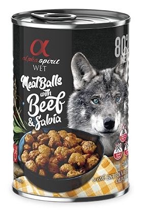 Alpha spirit albondigas ternera 400Gr