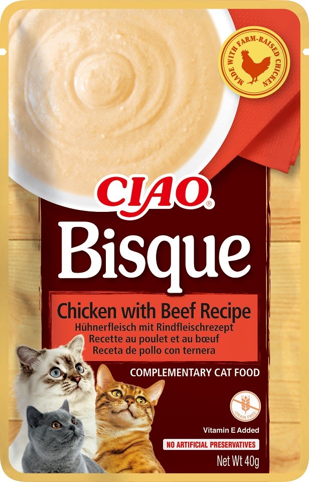 Churu cat bisque pollo/ternera 40Gr