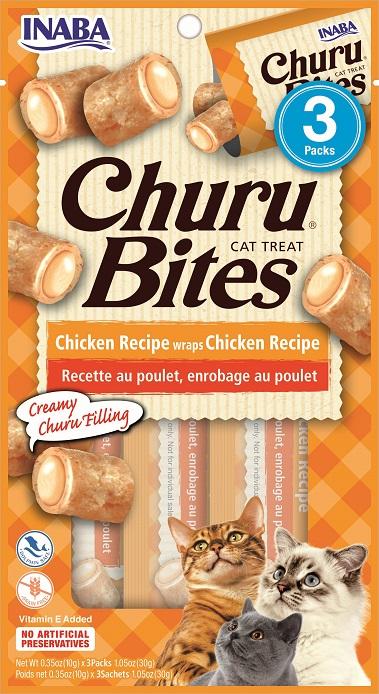 Churu cat bites pollo 3x10Gr