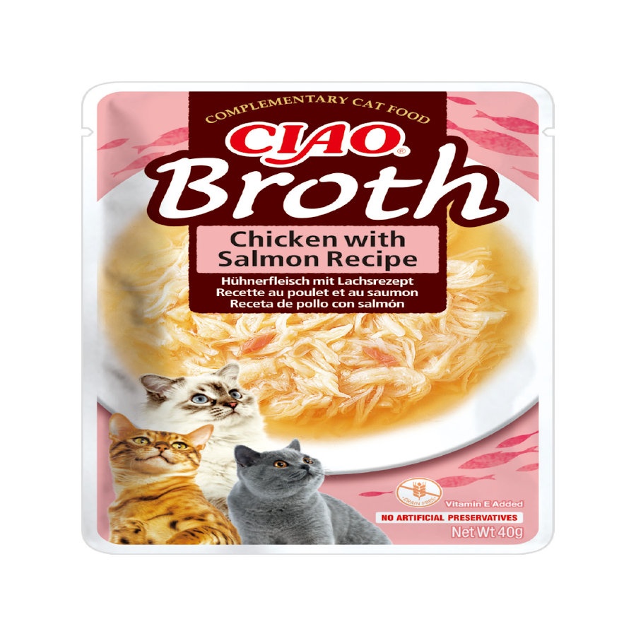 Churu cat broth caldo pollo/salmon 40Gr