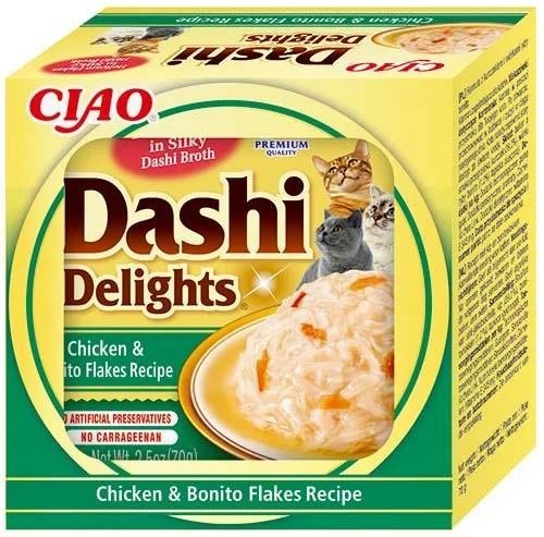 Churu cat dashi pollo/atun 70Gr