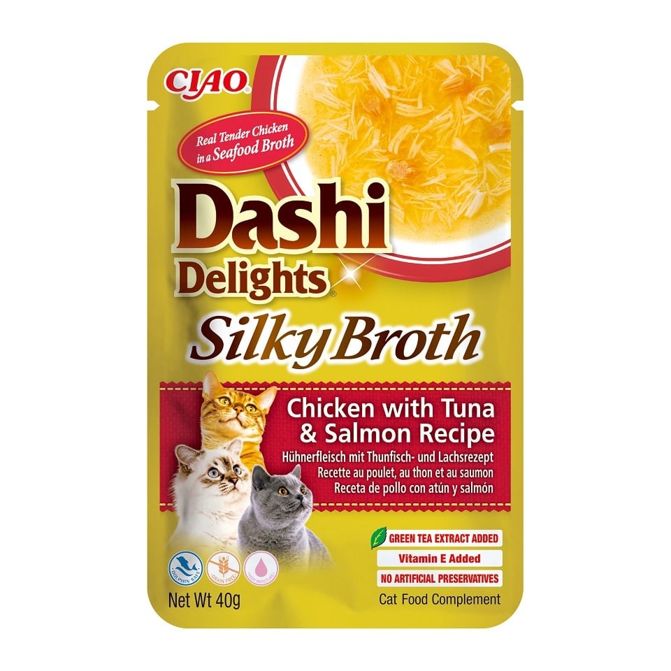 Churu cat silky pollo/atun/salmon 40Gr