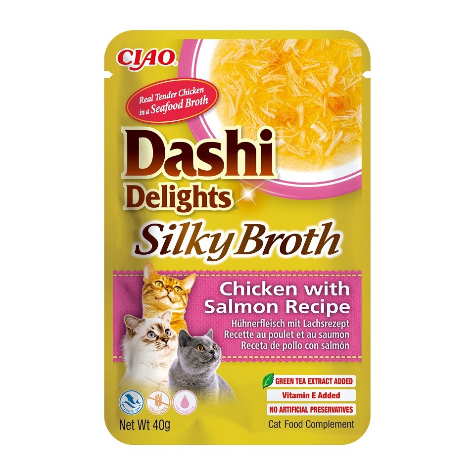 Churu cat silky pollo/salmon 40Gr