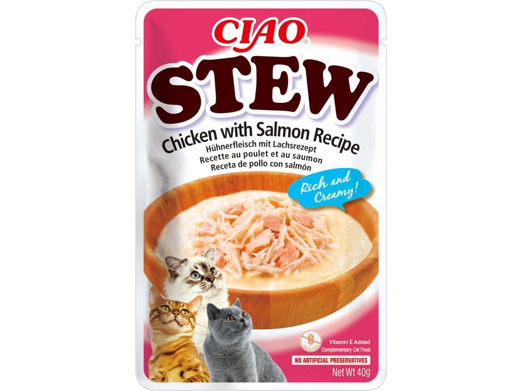 Churu cat stew guiso pollo/atun 40Gr