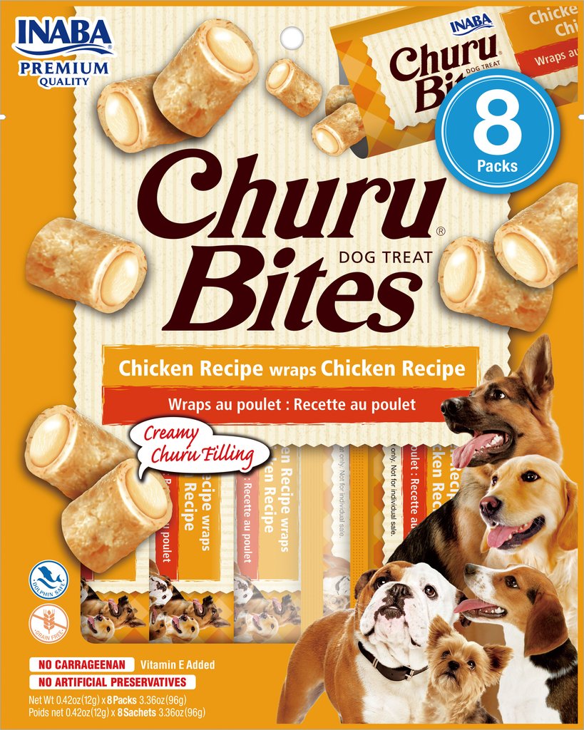 Churu dog bites pollo 8x12Gr