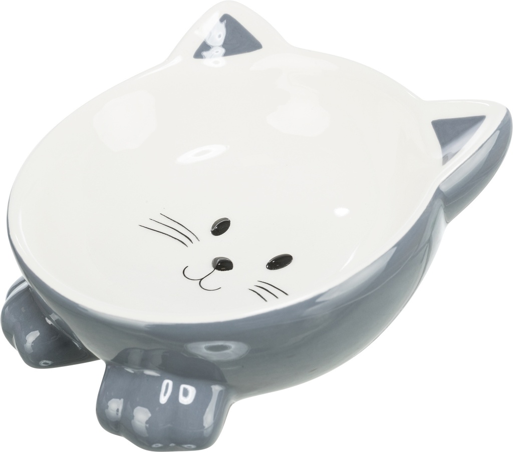Comedero ceramica alto gato 14Cm