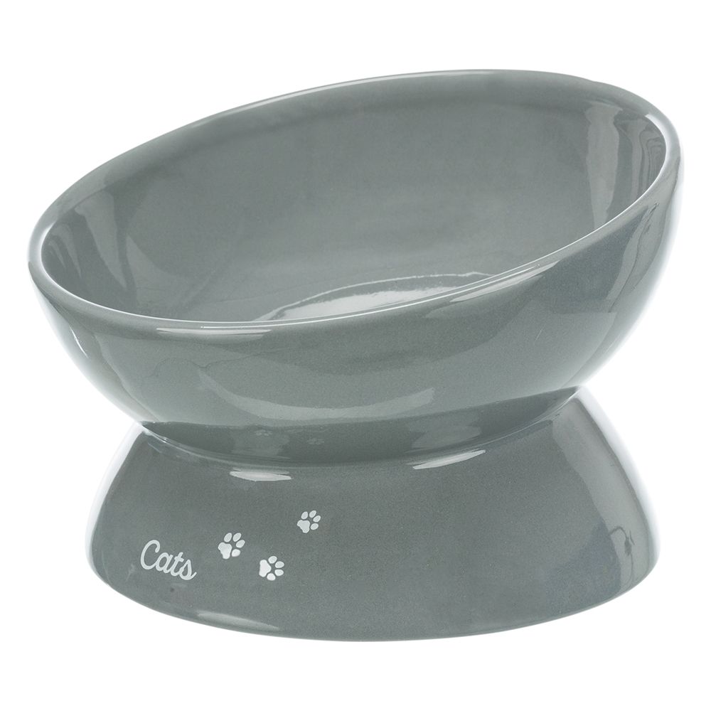 Comedero ceramica gris XXL 17cm