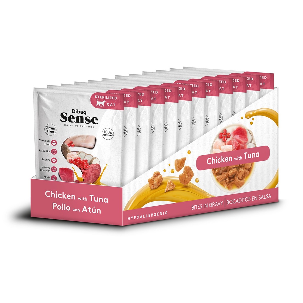 Dibaq sense sobre pollo/atun 100Gr