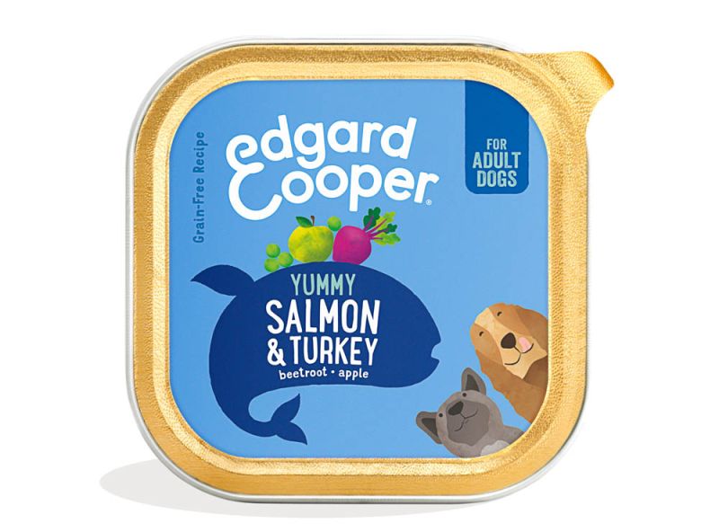 EC tarrina salmon y pavo 150Gr