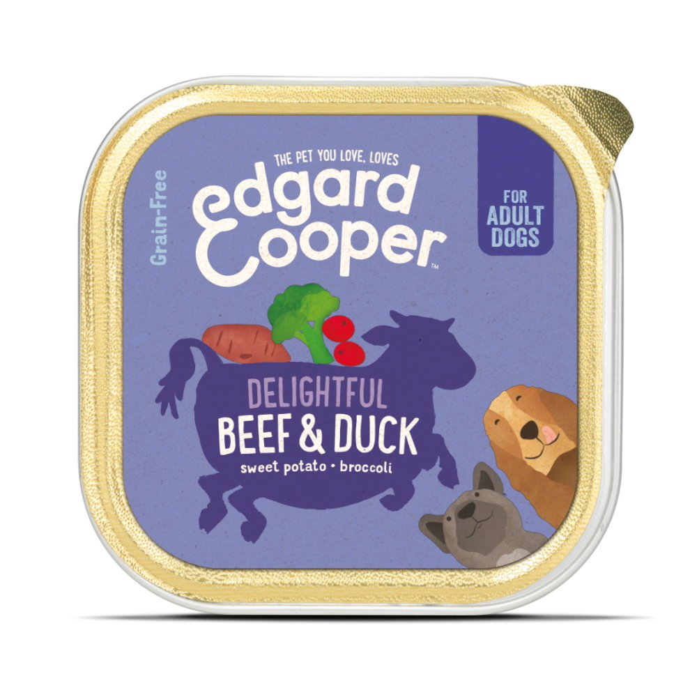 EC tarrina ternera y pato 150Gr