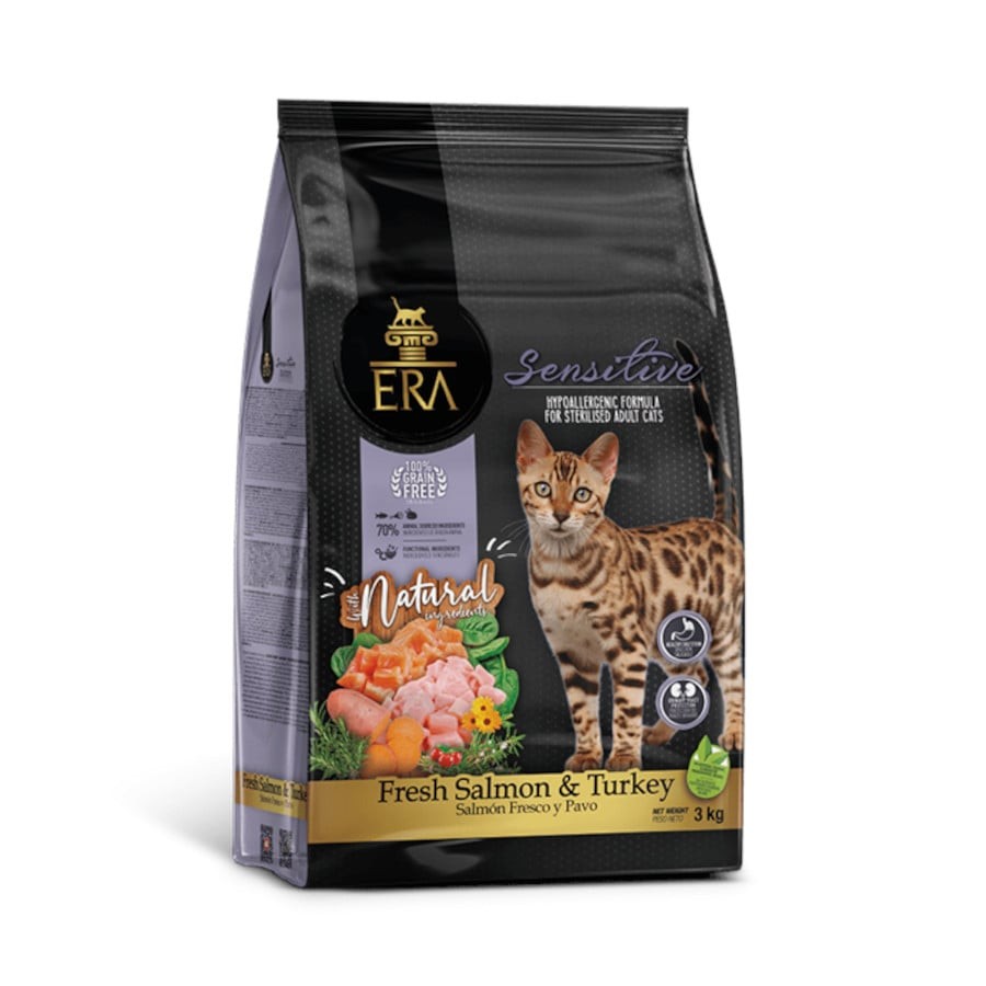 Era cat sterilised salmon y pavo 3Kg