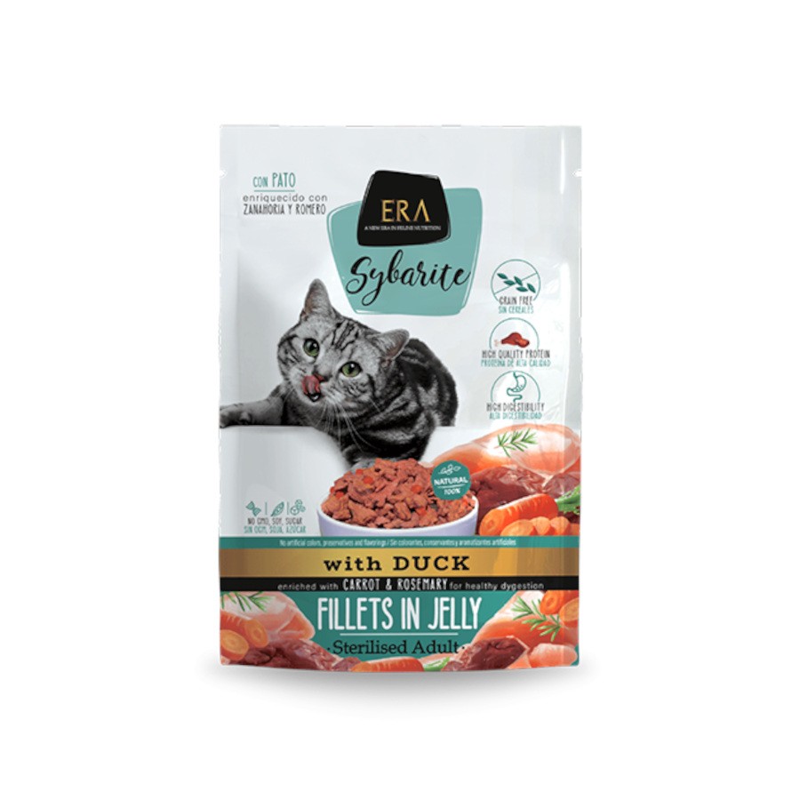 Era sybarite pollo con pato jelly 85Gr