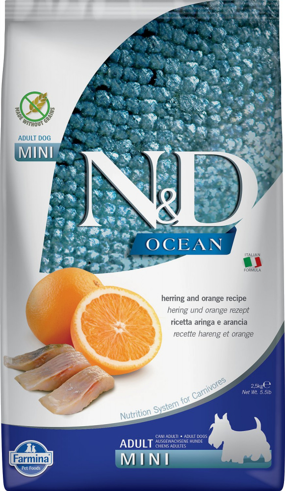 Farmina ND ocean mini arenque 2,5Kg