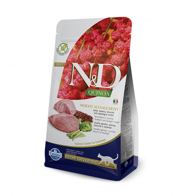 Farmina ND quinoa weight management cordero 5Kg