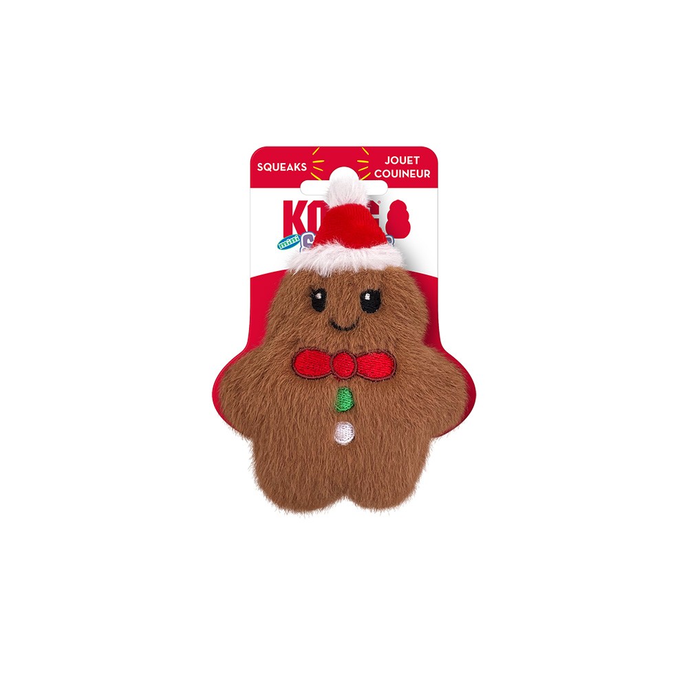 Kong navidad snuzzles pan jengibre XS