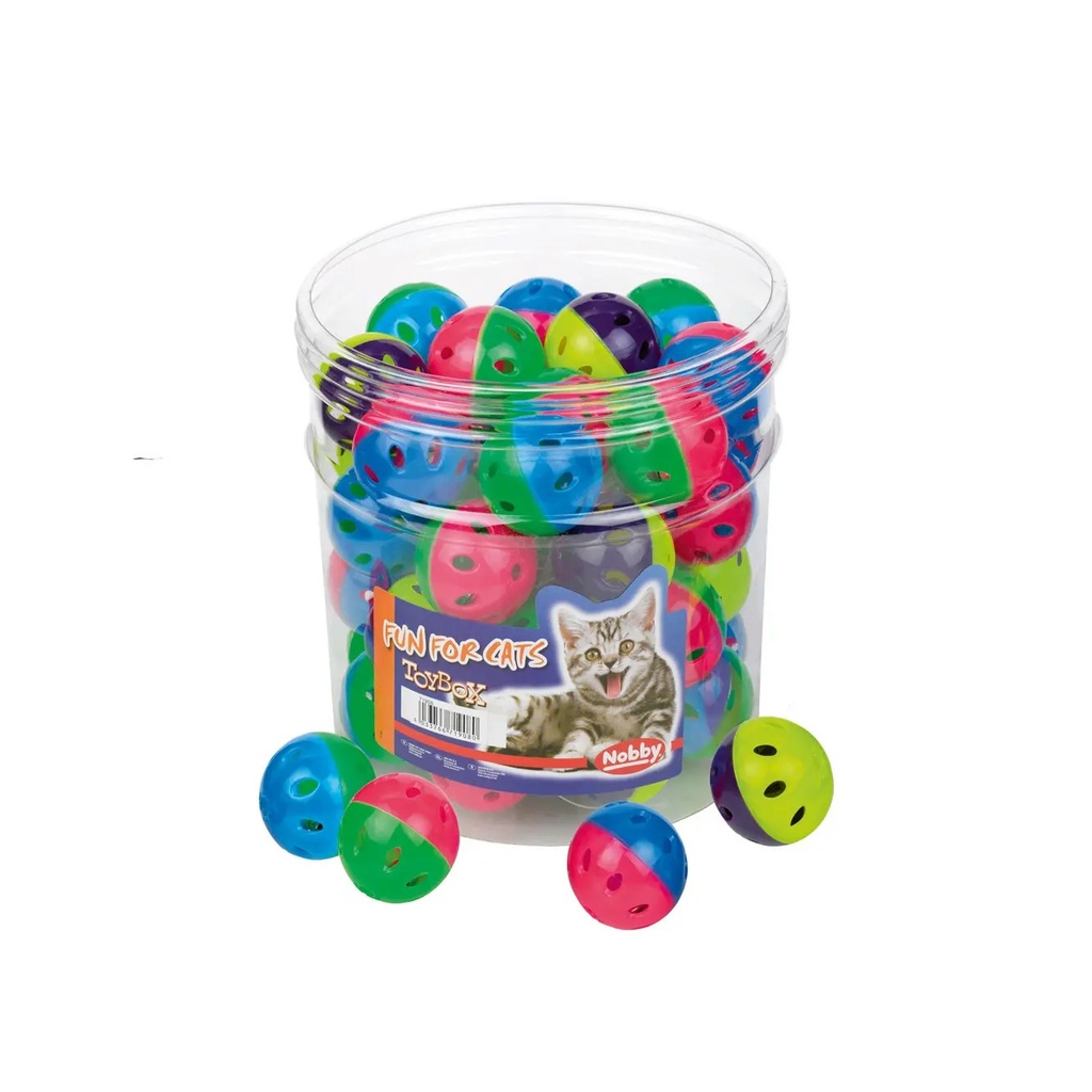 Pelota cascabel gato 4Ctms
