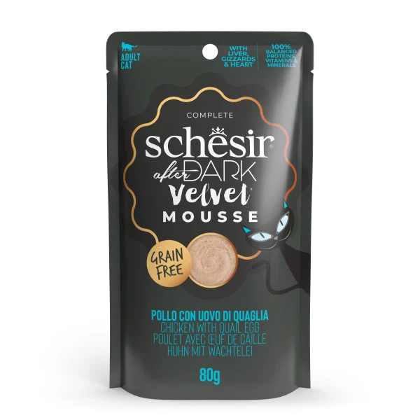 SCH after dark mousse pollo/huevo 80Gr