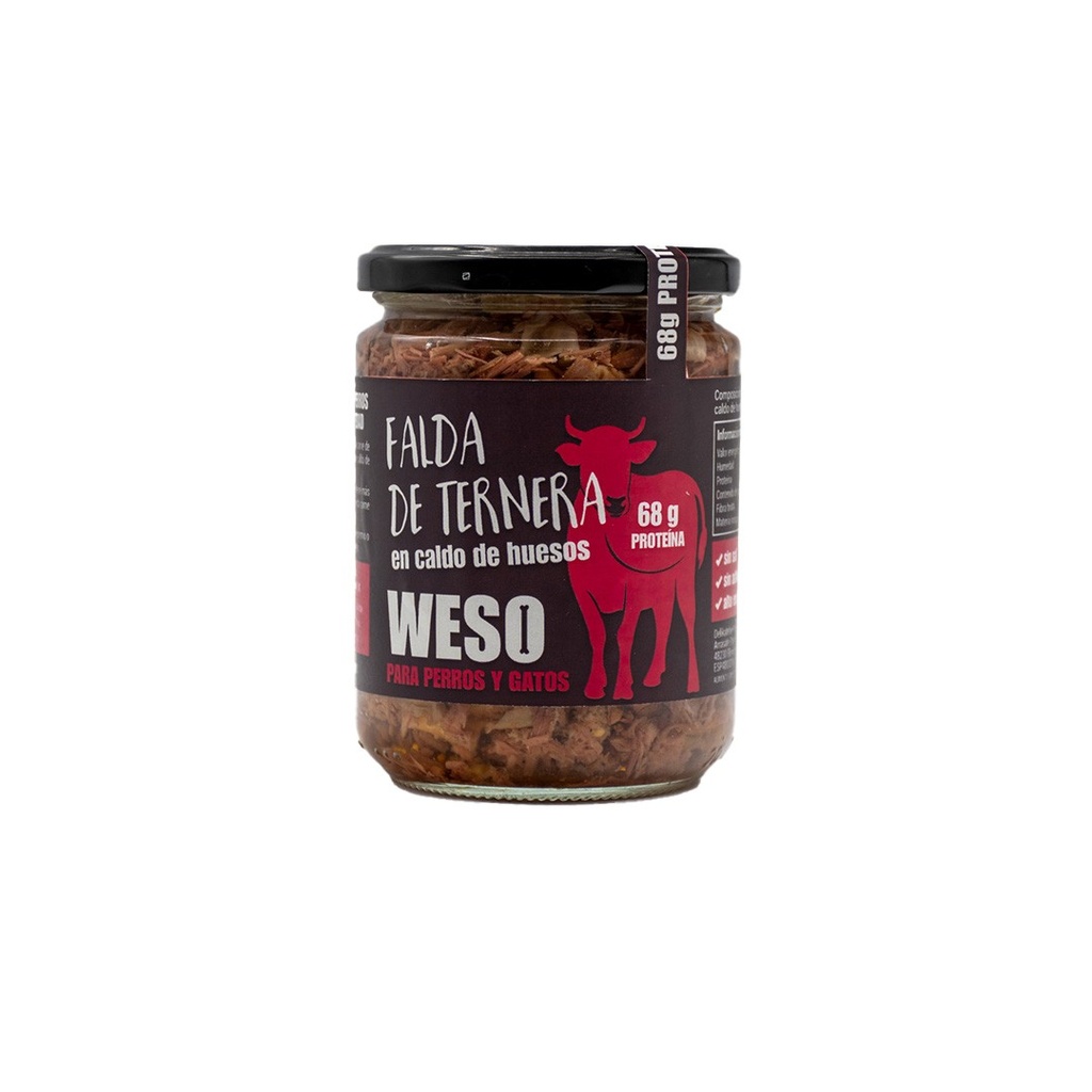 Weso falda en caldo huesos 400Ml