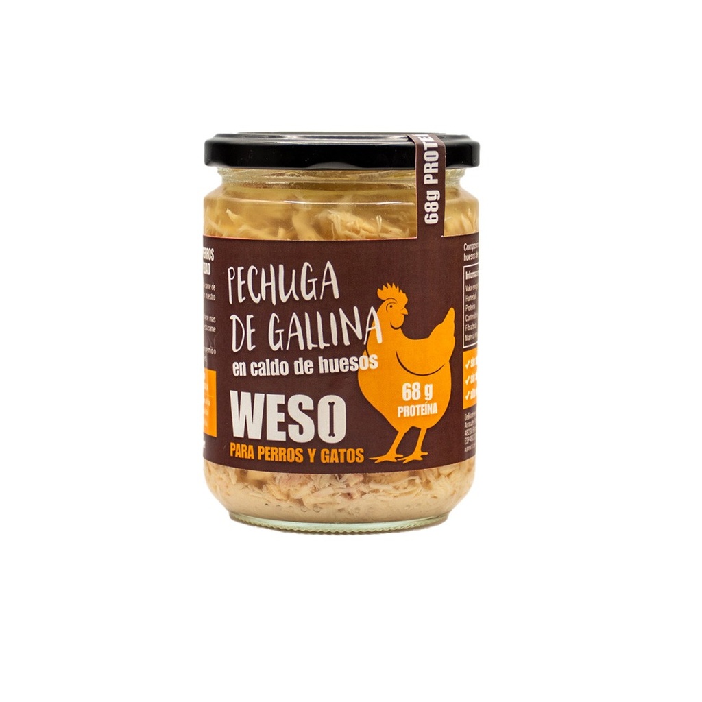 Weso pechuga en caldo de huesos 400Ml