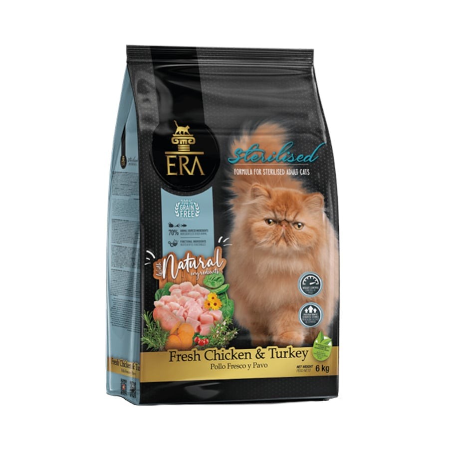 Era cat sterilised pollo y pavo 6Kg