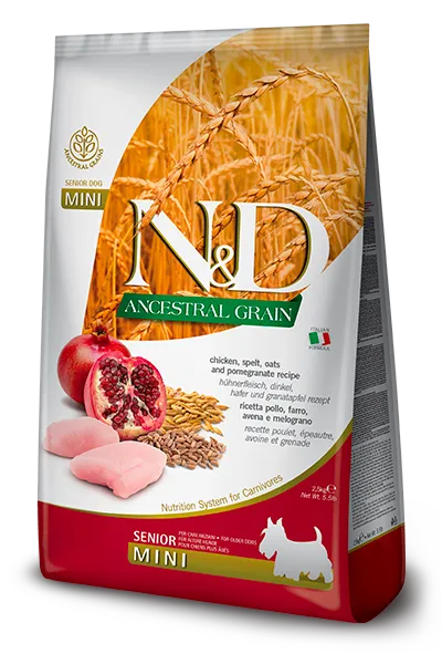 Farmina ND ancestral senior mini 2,5Kg