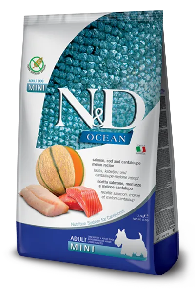 Farmina ND ocean mini salmon/bacalao 2,5Kg