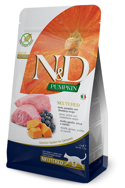 Farmina ND pumkin neutered cordero 1,5Kg