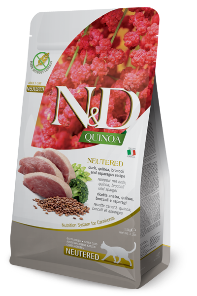 Farmina ND quinoa neutered pato 1,5Kg