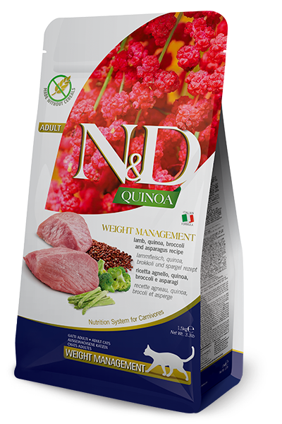 Farmina ND quinoa weight management cordero 1,5Kg