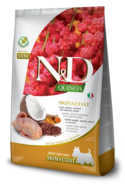 Farmina ND skin&coat codorniz mini 2,5Kg
