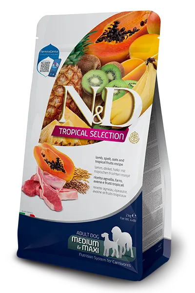 Farmina ND tropical cordero med/max 2Kg
