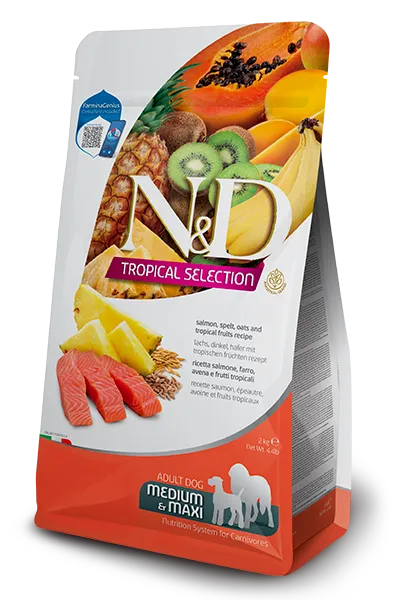 Farmina ND tropical med/max salmón 10Kg