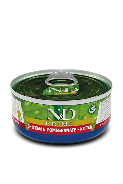 Pack farmina ND pollo kitten 6x70Gr