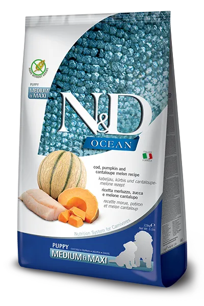 Farmina ND ocean puppy med/max bacalao 2,5Kg